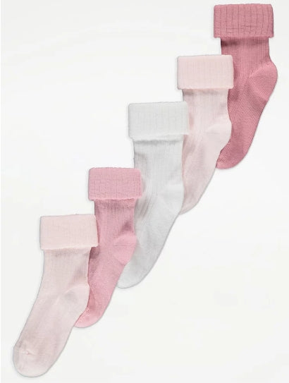 Baby Girl Pink & White Newborn Essential Package